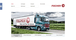 Desktop Screenshot of fischer-spedition-oberkochen.de